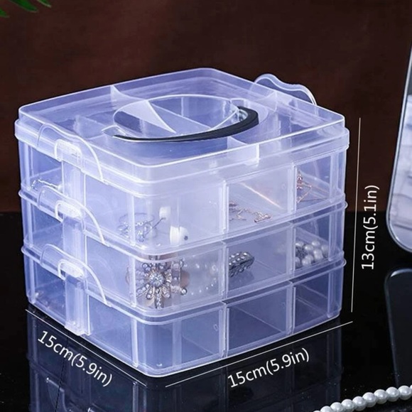 Jewelry or Craft Box Organizer - Picture 2 of 2